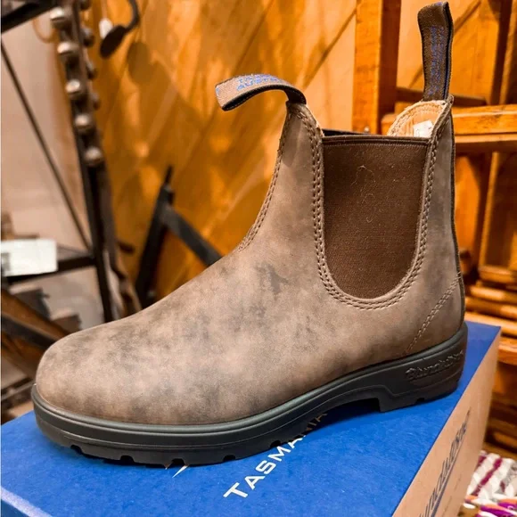 Blundstone #584 Chelsea Thermal Boots in Rustic Brown Size: US 6.5 (AU 3.5) - Picture 1 of 5